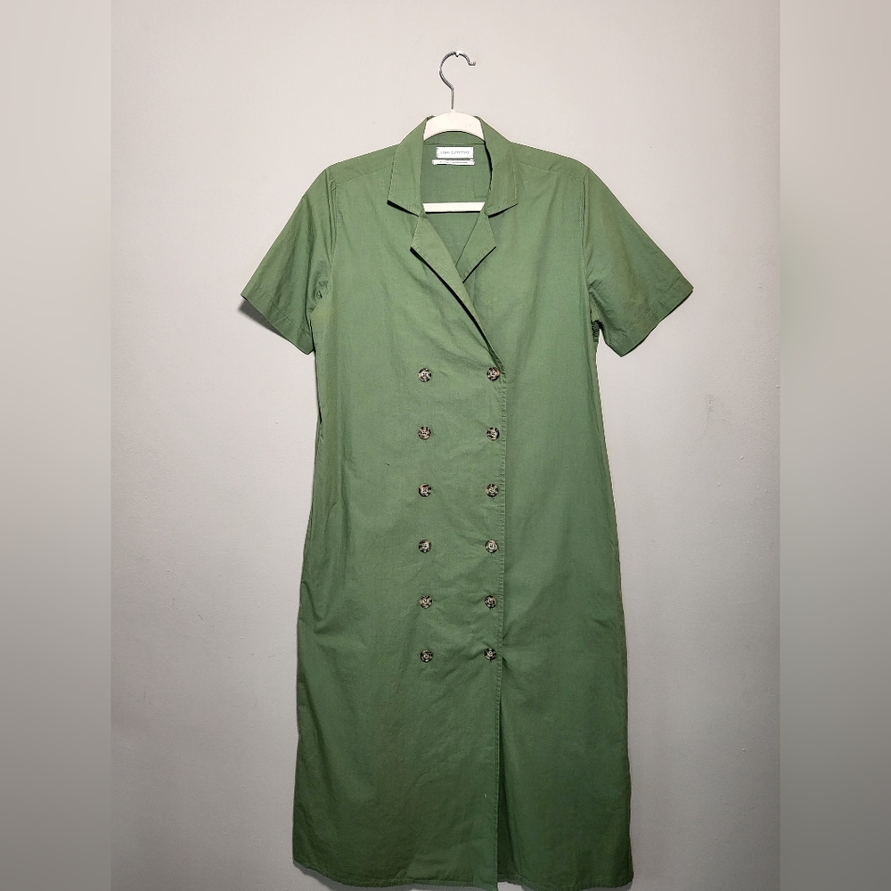 🌜URBAN OUTFITTERS Oversized Boxy Lagenlook Midi Dress or Overcoat | Size Medium